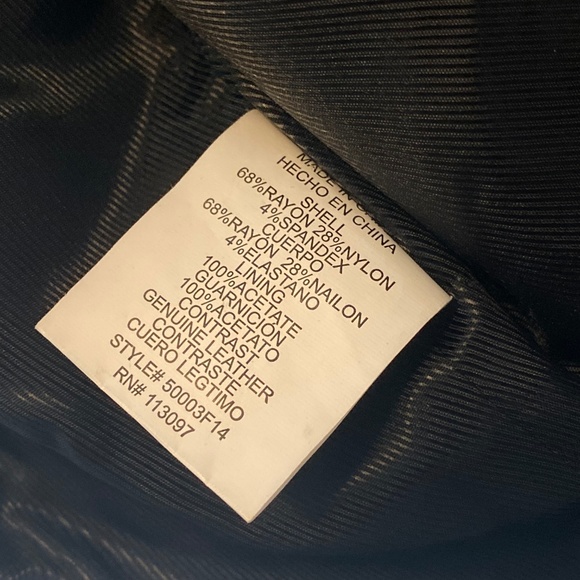 Nordstrom Jackets & Coats Slouchy Relaxed Fit Leather Jacket Poshmark